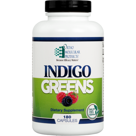 Indigo Greens Bottle